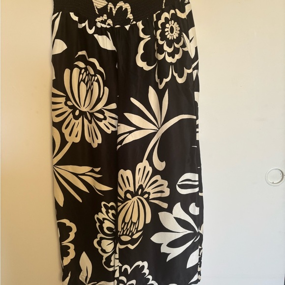 Anthropologie Black and White Patterned Skirt - Picture 1 of 8